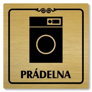 Prádelna, 148x148mm, zlatá, Texas